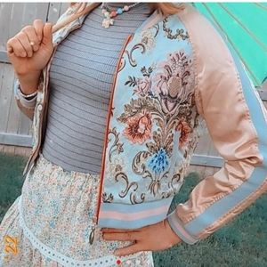 Pastel Bomber Jacket